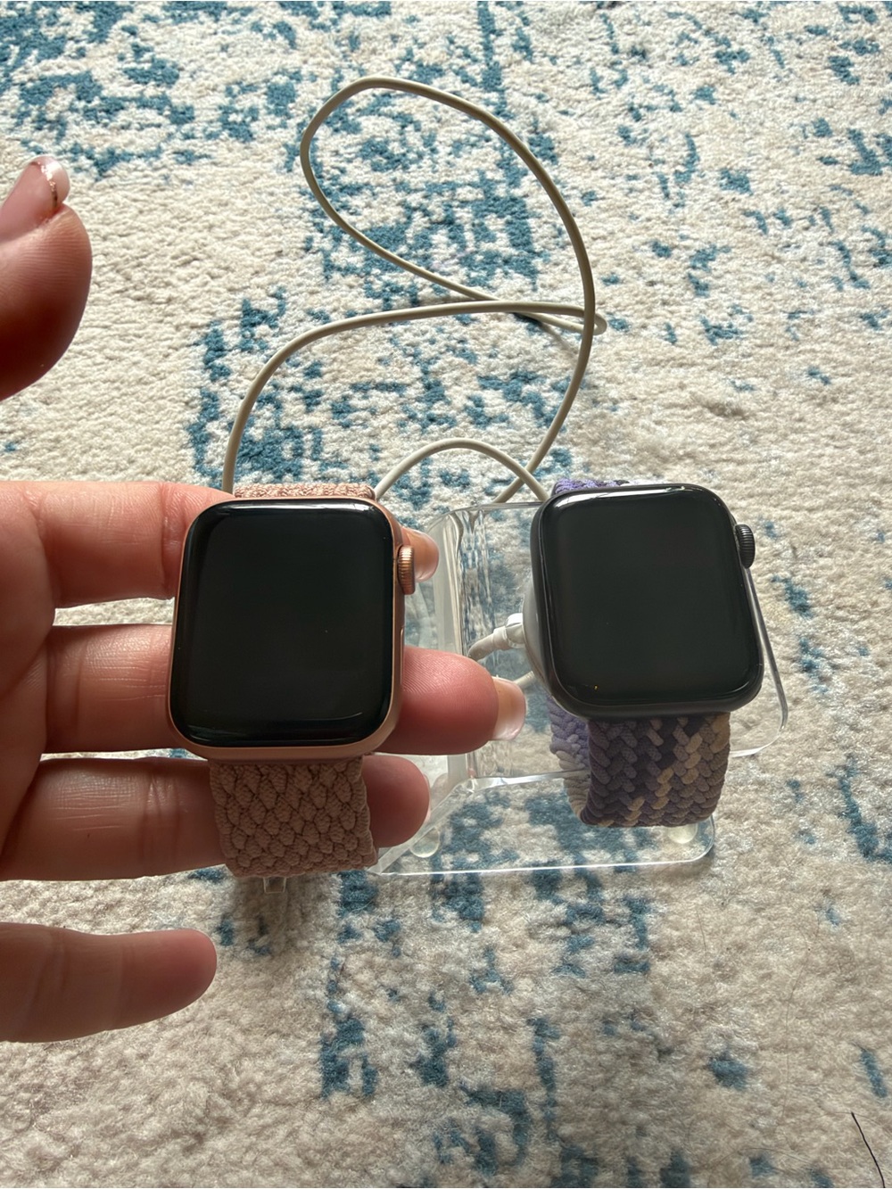 Two Apple Watch SE 40mm with Multiple Bands